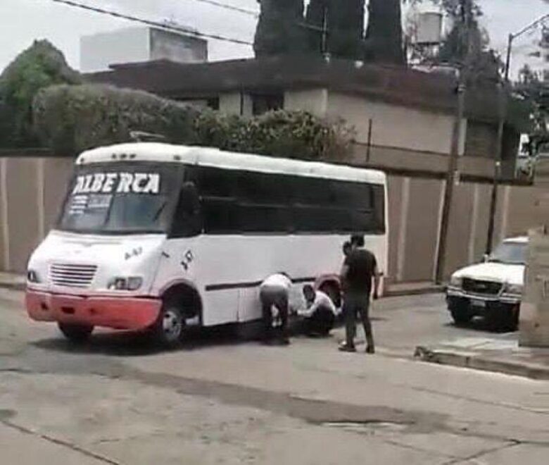 Accidente en camión de pasajeros en Morelia, genera temor entre ocupantes