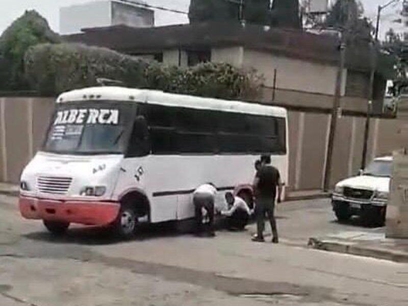 Accidente en camión de pasajeros en Morelia, genera temor entre ocupantes