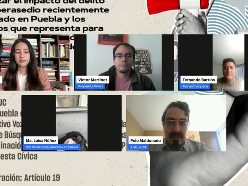 Acoso judicial, la estrategia para silenciar periodistas en Puebla: Artículo 19