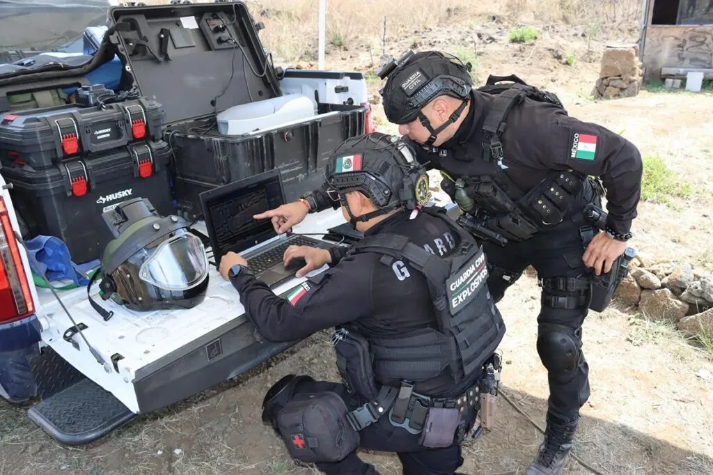 Agrupamiento antiexplosivos de la SSP, equipo de élite a nivel nacional