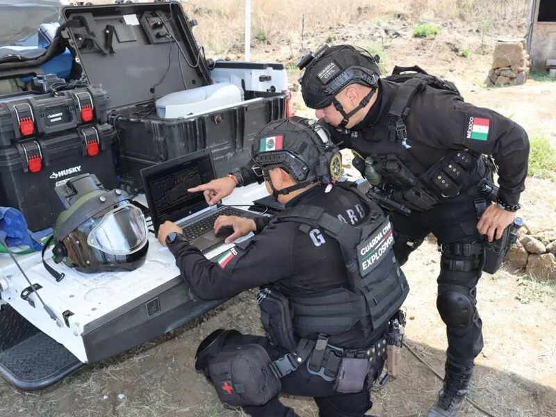 Agrupamiento antiexplosivos de la SSP, equipo de élite a nivel nacional