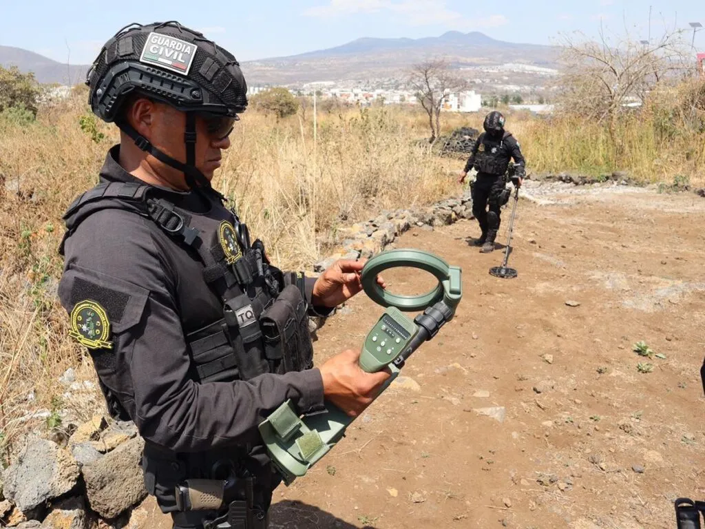 Agrupamiento antiexplosivos de la SSP, un equipo de élite a nivel nacional