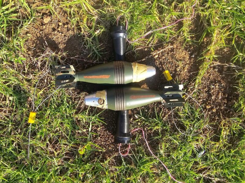 Aseguran y destruyen explosivos en Zacapu