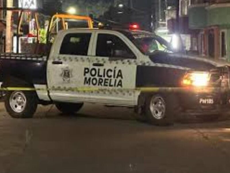Ataque armado deja un herido en la colonia Obrera de Morelia