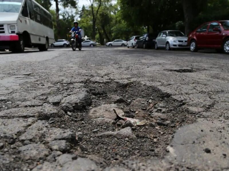 Atiende Morelia más de 16 mil baches al mes: Obras Públicas