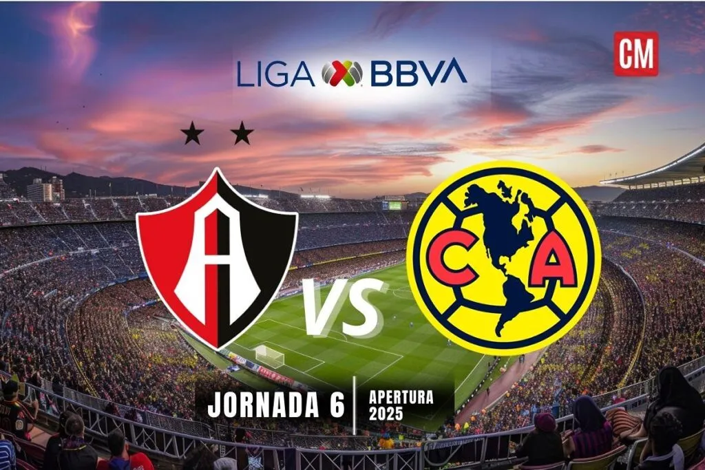 Atlas vs América: ¿A qué hora y dónde ver el partido Liga MX?