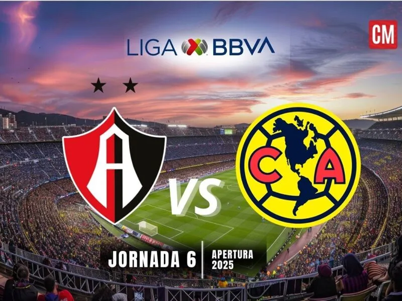 Atlas vs América: ¿A qué hora y dónde ver el partido Liga MX?