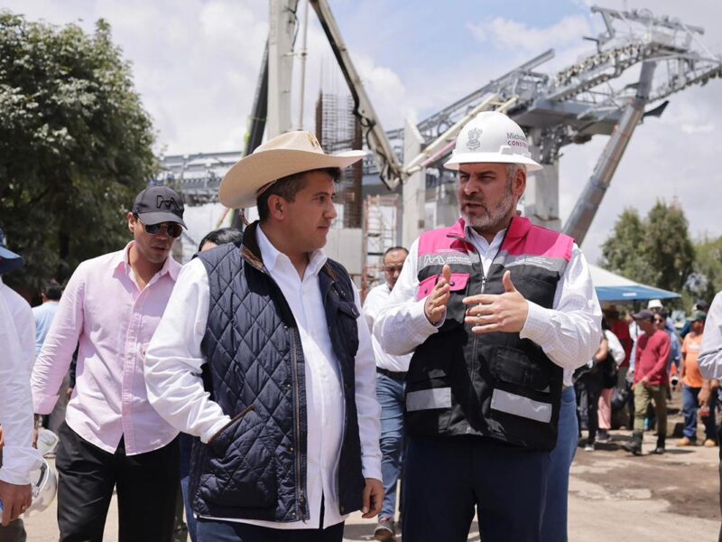 Avanza construcción del teleférico en Uruapan