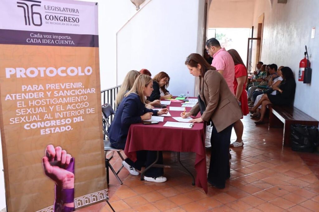 Busca Congreso del Estado generar una cultura de cero tolerancia al hostigamiento y acoso sexual