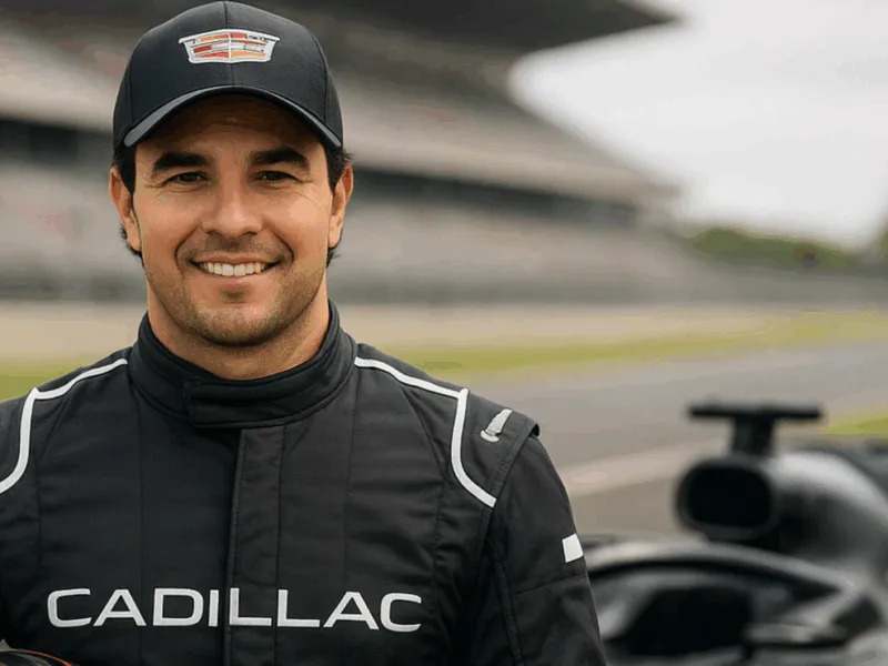 Cadillac investigó a Checo Pérez antes de ficharlo