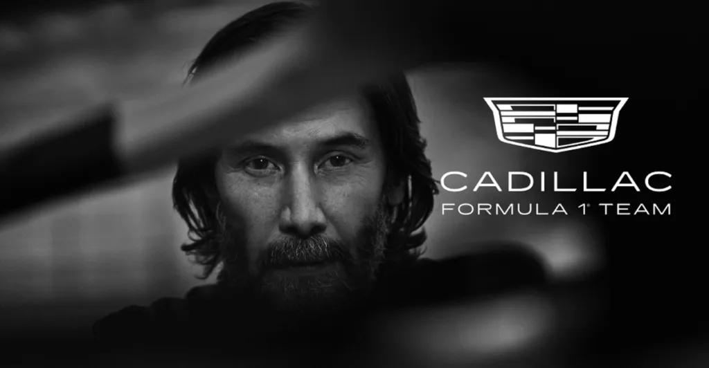 Cadillac lanza campaña con Keanu Reeves