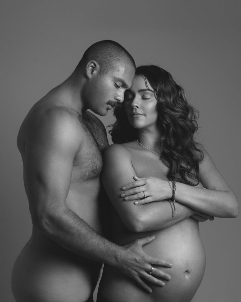 Claudia Martín y Carlos Said desnudos