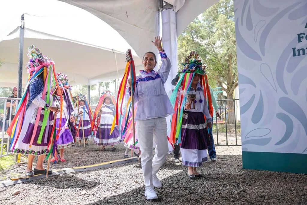 Claudia Sheinbaum celebra el cambio del Poder Judicial desde Querétaro