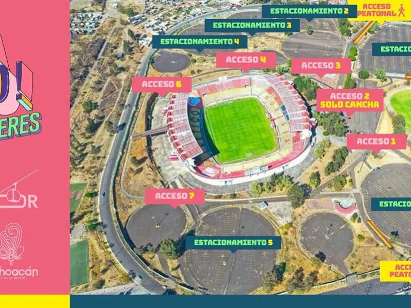 Conoce los accesos al Estadio Morelos para el concierto de Carín León