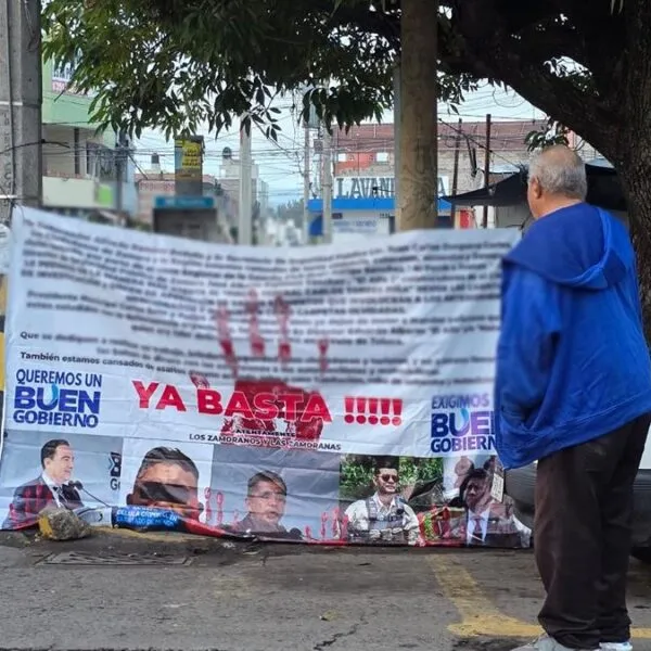 Colocan narcomantas en Zamora y Jacona con señalamientos contra corporaciones policiacas