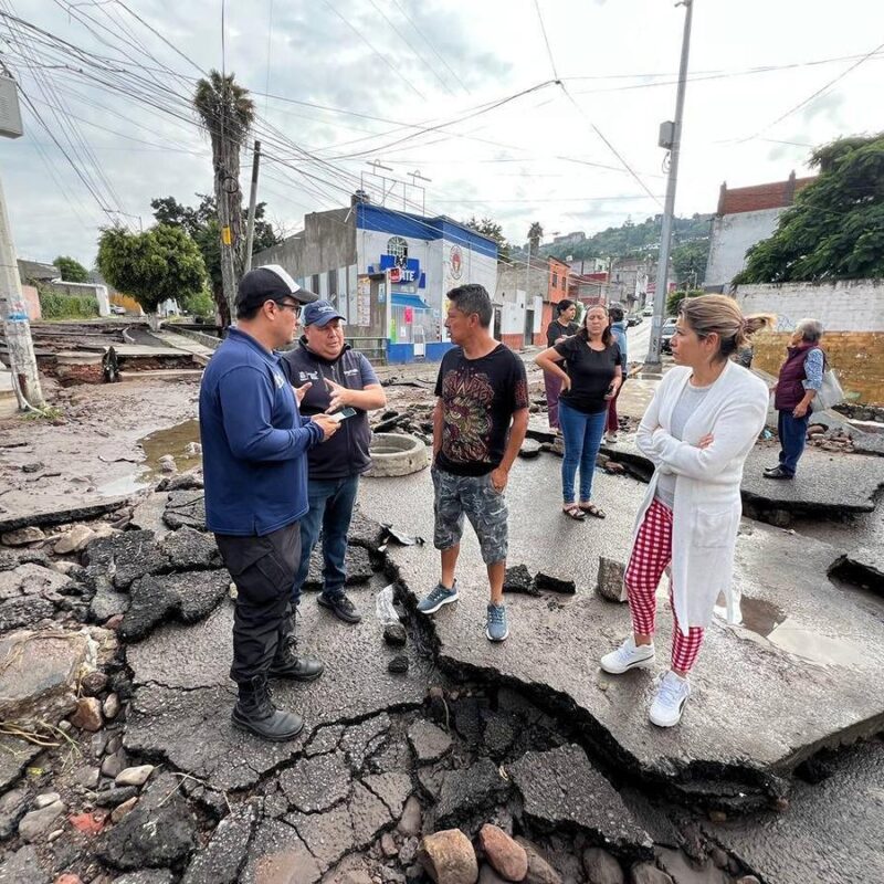 Declaran emergencia en 3 municipios de Querétaro por fuertes lluvias