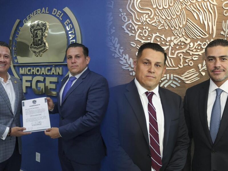 Designan a José Antonio Cruz como coordinador de fiscalías en Michoacán
