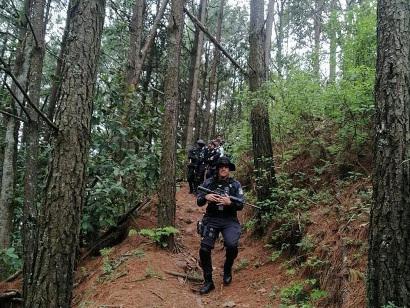 Detecta Policía Morelia grupos armados en San Miguel del Monte