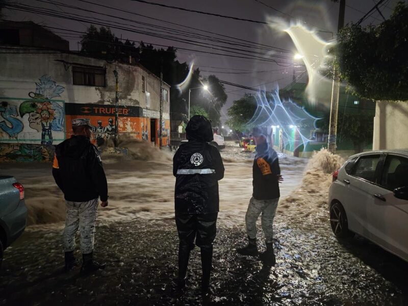 Dos muertos tras tormenta en Querétaro