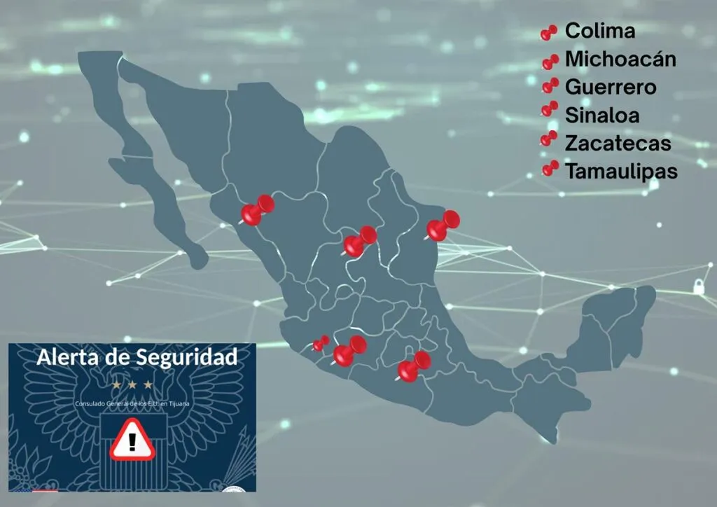 EEUU emite alerta de viaje para 30 entidades de México por “violencia terrorista”-1