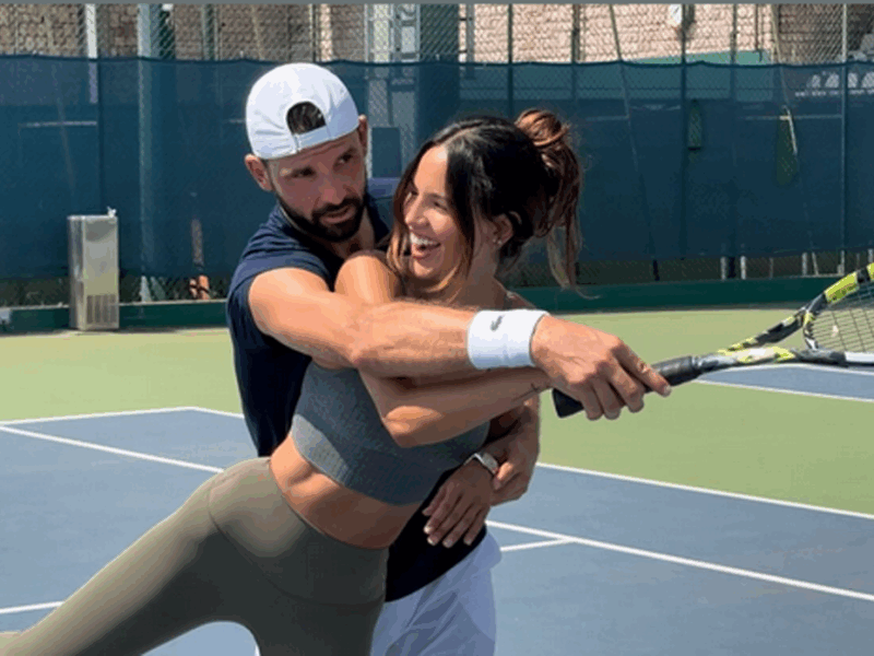 Eiza González presume uno de los mejores momentos en su romance con Grigor Dimitrov