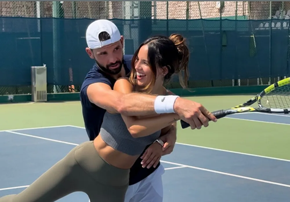 Eiza González presume uno de los mejores momentos en su romance con Grigor Dimitrov