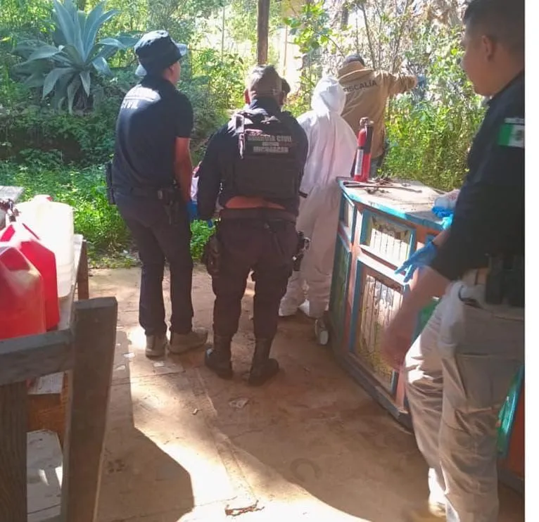 En Erongarícuaro investigan el hallazgo del cuerpo sin vida de un hombre de nacionalidad estadounidense-2