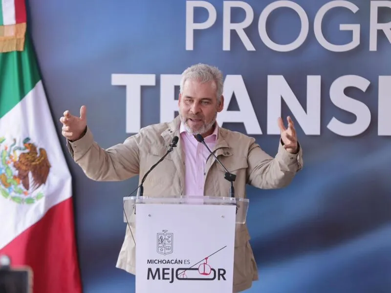 En octubre inicia renovación de unidades del transporte público de Uruapan: Bedolla