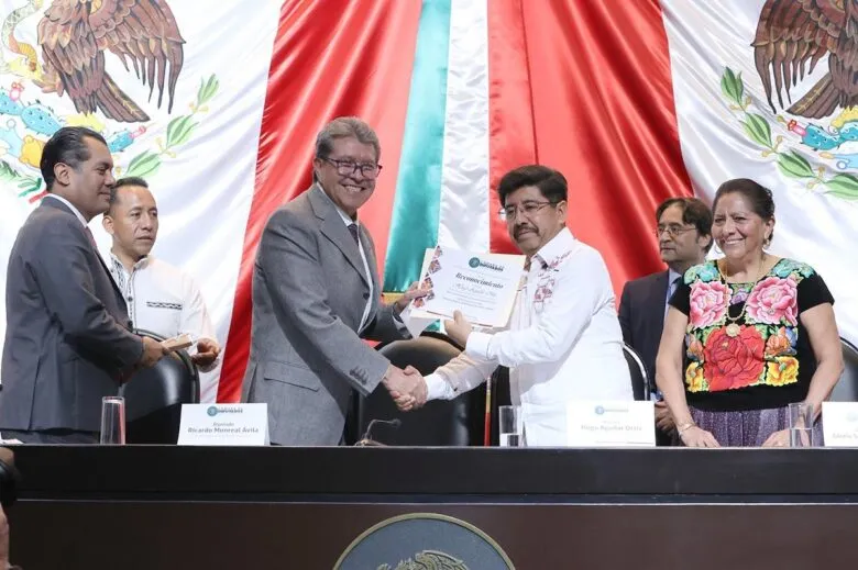 En reunión con Monreal, Hugo Aguilar compromete austeridad en la Corte