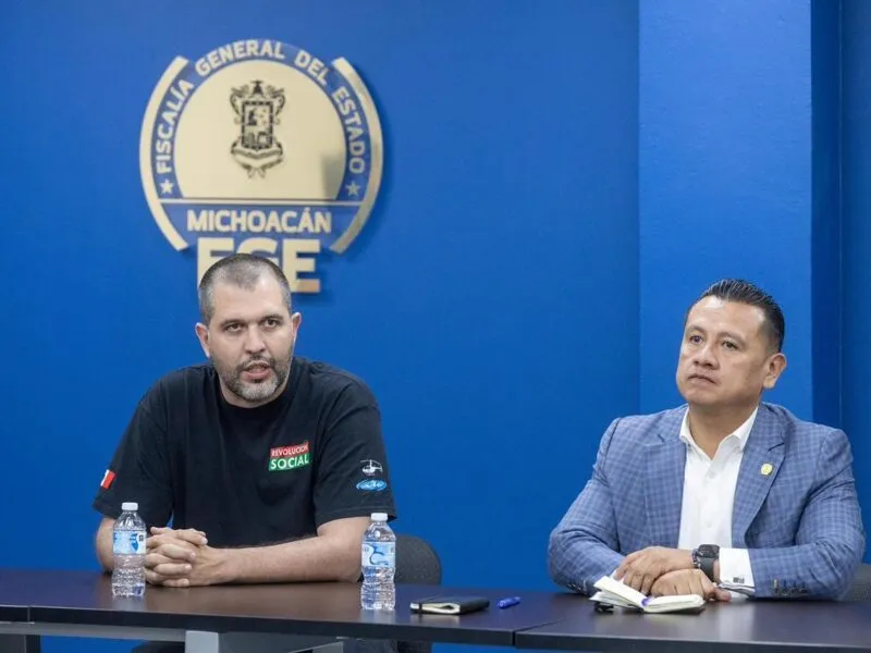 FGE se reúne con Revolución Social para fortalecer la justicia en Michoacán