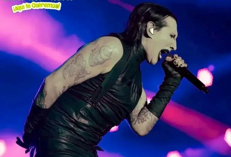 Gobernador revela cómo logró llevar a Marilyn Manson gratis a la Feria Nacional Potosina-1