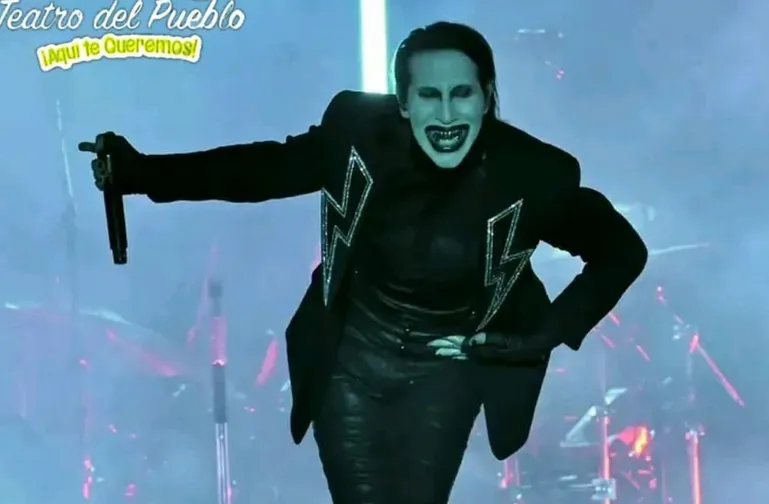 Gobernador revela cómo logró llevar a Marilyn Manson gratis a la Feria Nacional Potosina-2