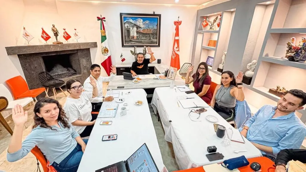 Integrantes de Movimiento Ciudadano Michoacán