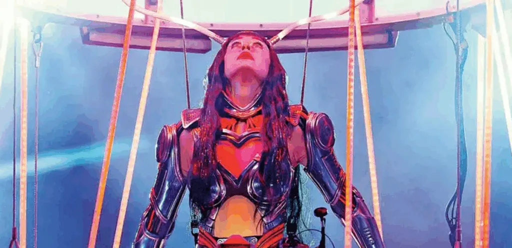 Katy Perry sufre descarga eléctrica en pleno show aéreo