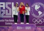 Las gemelas Mía y Lía Cueva ganan plata y bronce en clavados de los II Juegos Panamericanos Junior 2025