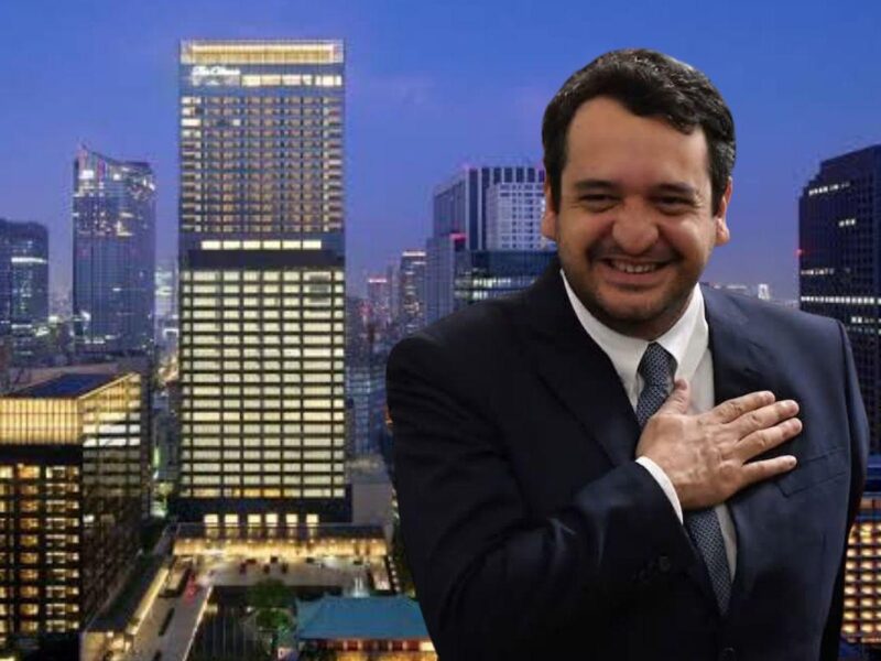 Los gastos ocultos de Andy López Beltrán en Tokio: una cena de 47 mil pesos en hotel de lujo