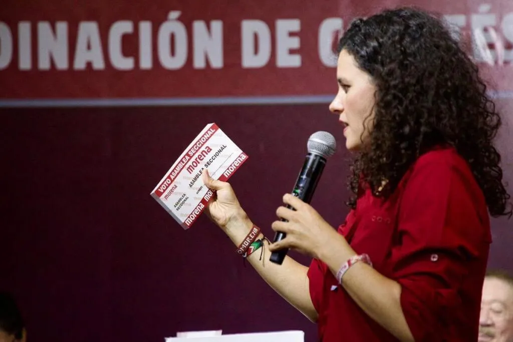 Luisa María Alcalde pide a morenistas no mostrar sus recursos económicos