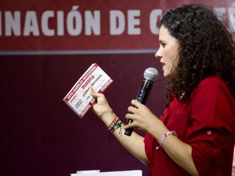 Luisa María Alcalde pide a morenistas no mostrar sus recursos económicos