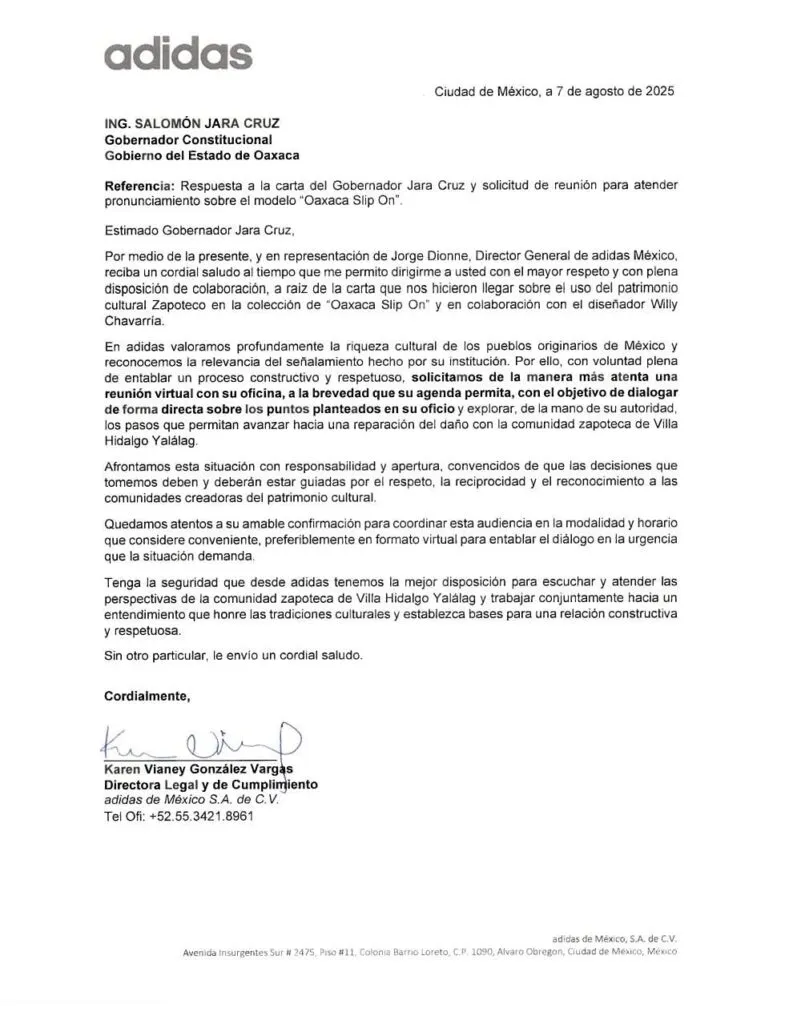 Marca deportiva busca reparar el daño por presunto plagio de huaraches del estado de Oaxaca-1