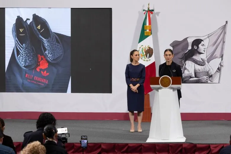 Marca deportiva busca reparar el daño por presunto plagio de huaraches del estado de Oaxaca