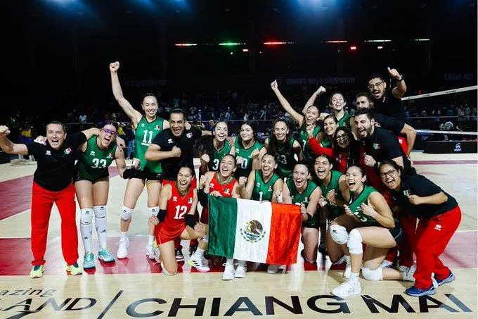 México cerró con triunfo en Mundial de Voleibol Femenil