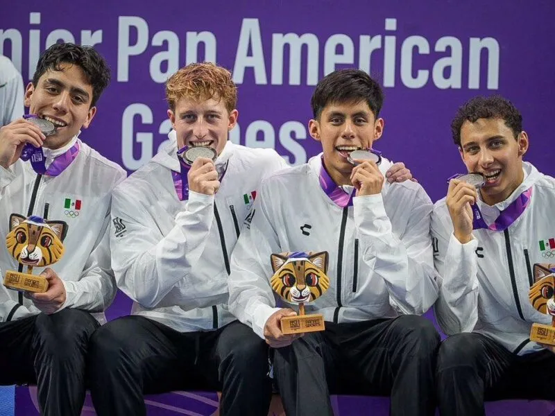 México obtienen 15 medallas para ubicarse en el Top 3 de la natación en Asunción 2025