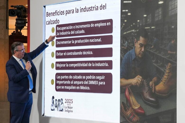 México suspende la importación de calzado terminado tras afectaciones a la industria nacional