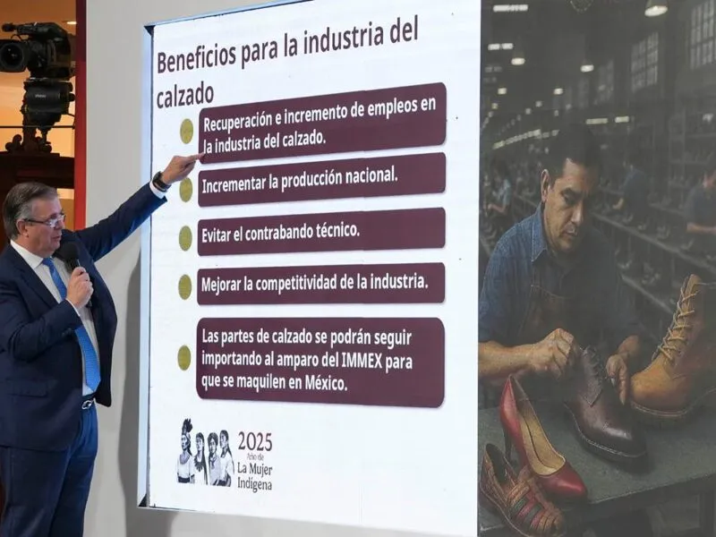 México suspende la importación de calzado terminado tras afectaciones a la industria nacional
