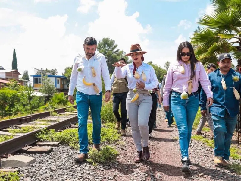 Mónica Valdez inaugura Planta de Tratamiento de Aguas Residuales en Buena Vista