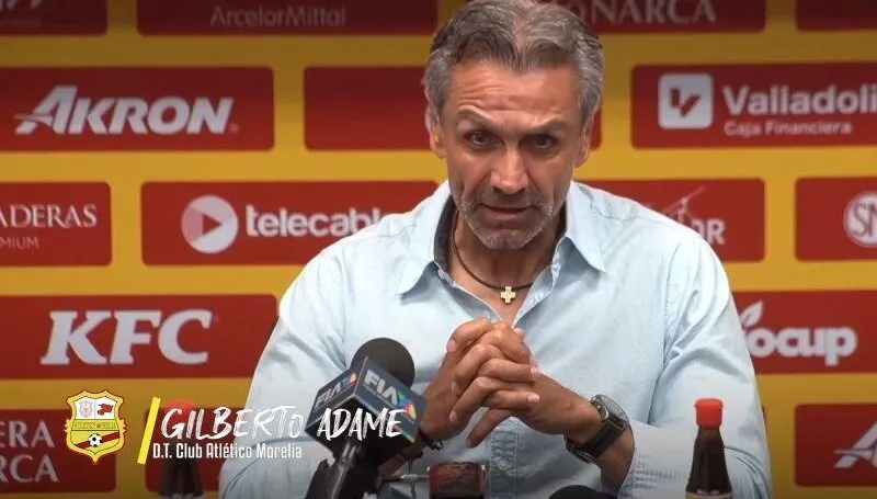 “No fuimos brillantes, pero, fuimos contundentes y efectivos”: Gilberto Adame, DT. Atlético Morelia