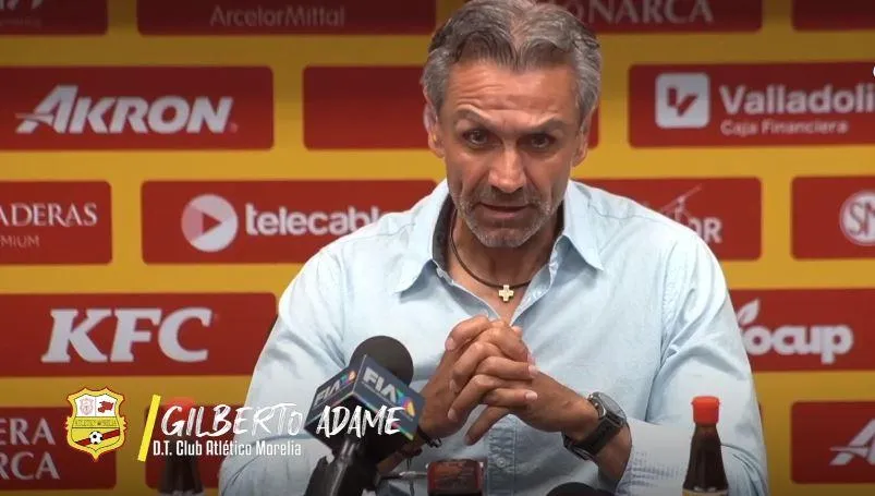 “No fuimos brillantes, pero, fuimos contundentes y efectivos”: Gilberto Adame, DT. Atlético Morelia