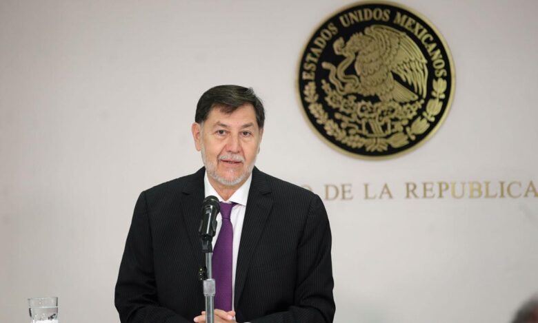 Noroña desestima sobornos a políticos mexicanos