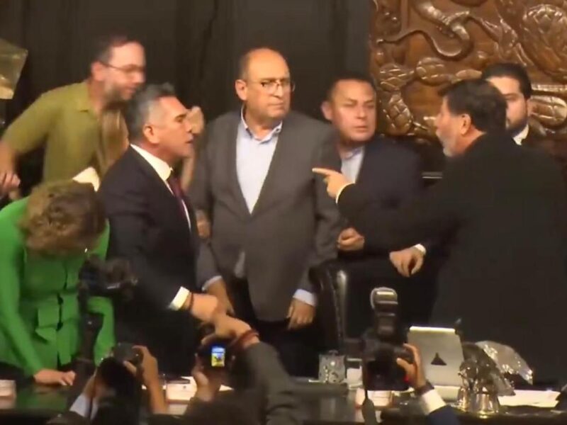 Noroña presentará denuncia penal contra ‘Alito’ Moreno; “Él dio el primer golpe”, dice el priista