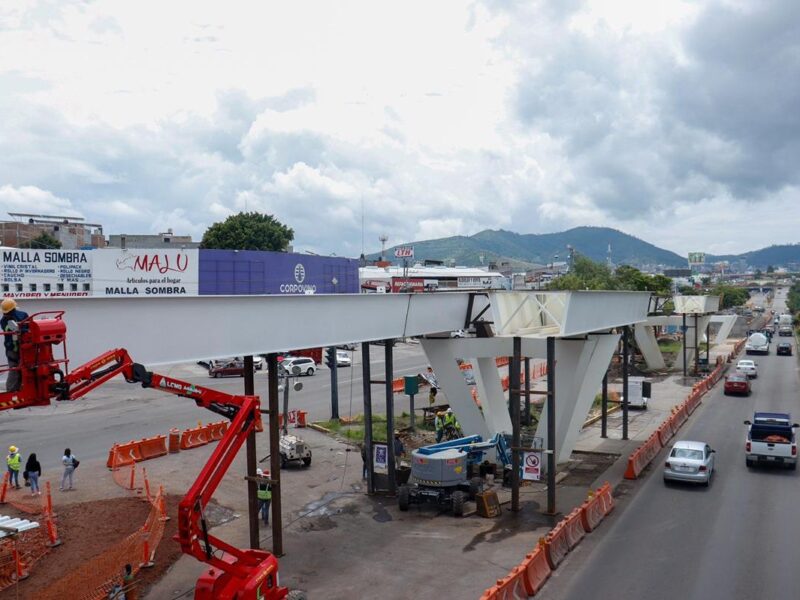Paso Eréndira registra 39% de avance